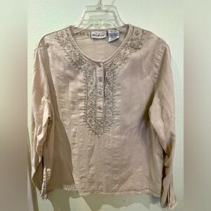 White Stag Long Sleeve Top Size Large